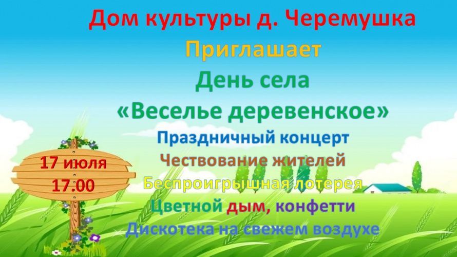 День села д. Черемушка "Веселье деревенское"